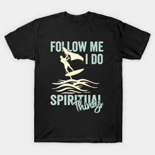 funny wing foil T-Shirt